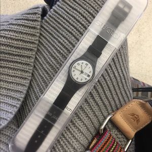 Women’s Black Swatch watch